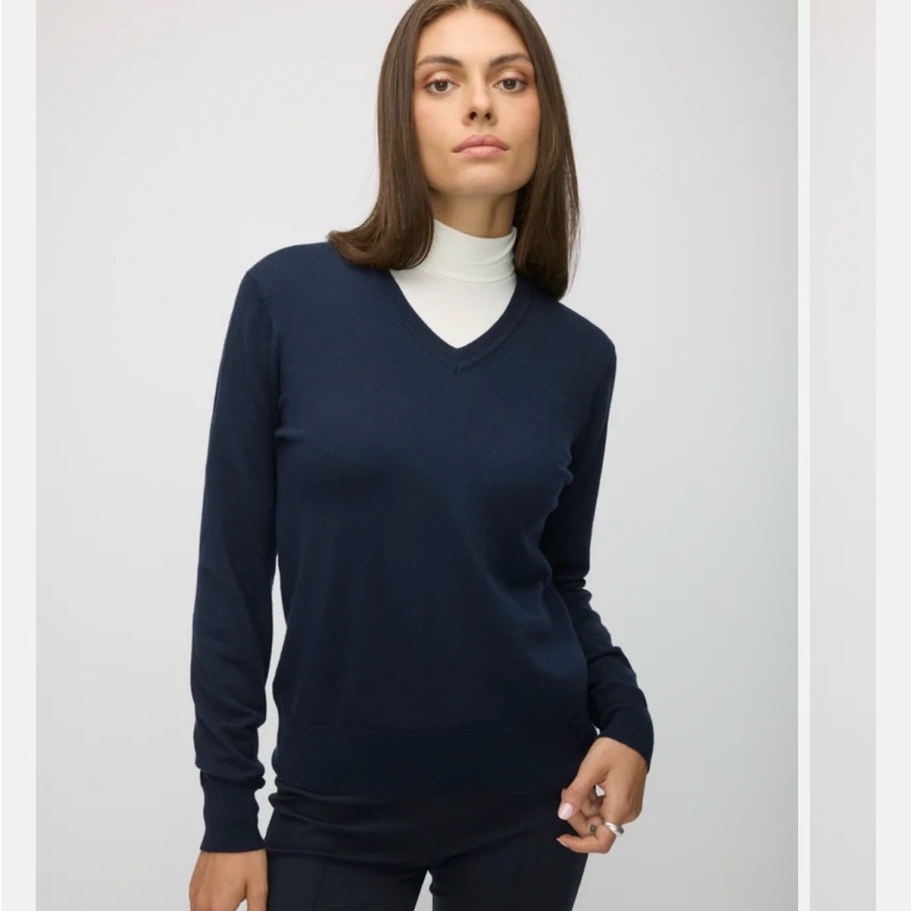 Kit and Ace Transition Merino V Neck Sweater